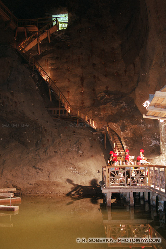 Photos - visite d'une mine de sel reportage photo à Wieliczka en Pologne