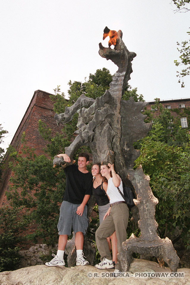 Image Photos du dragon du Wawel photo à Cracovie reportage en Pologne sur Photoway