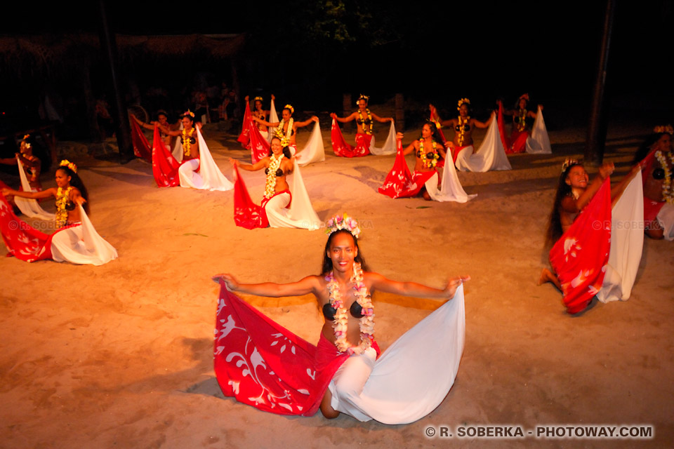Photos de ballet polynésien photo de spectacle polynésien à Tahiti