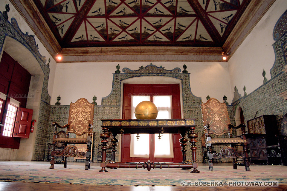 Photos du globe terrestre au Palacio Nacional photo à Sintra Portugal