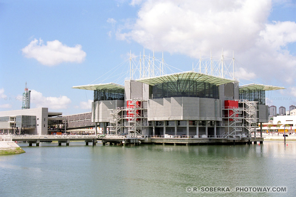 Photos de l'Aquarium de Lisbonne photo du pavillon des Océans de l'Exposition Universelle 1998