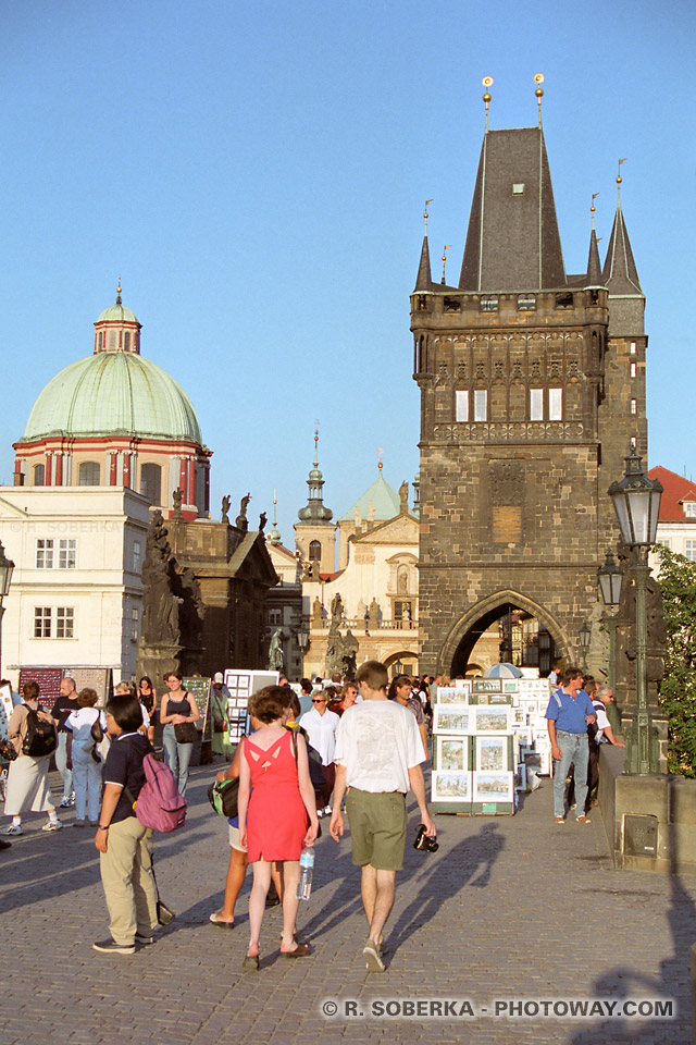 Photos de touristes à Prague guide de voyage en République Tchèque