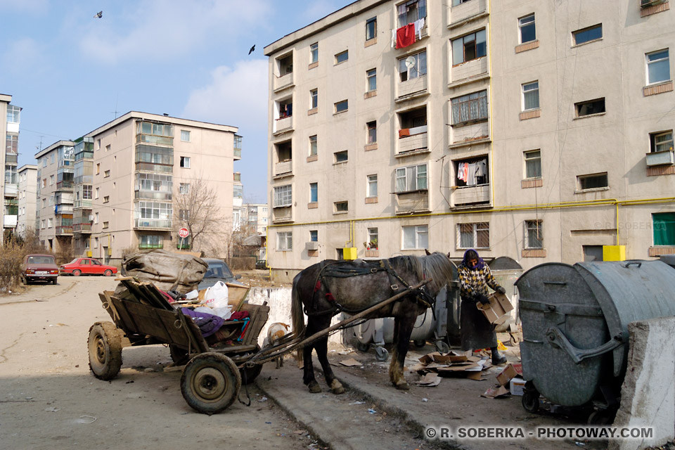 Image Photo de Tziganes et Gitans roumains Photos des Roms en Roumanie