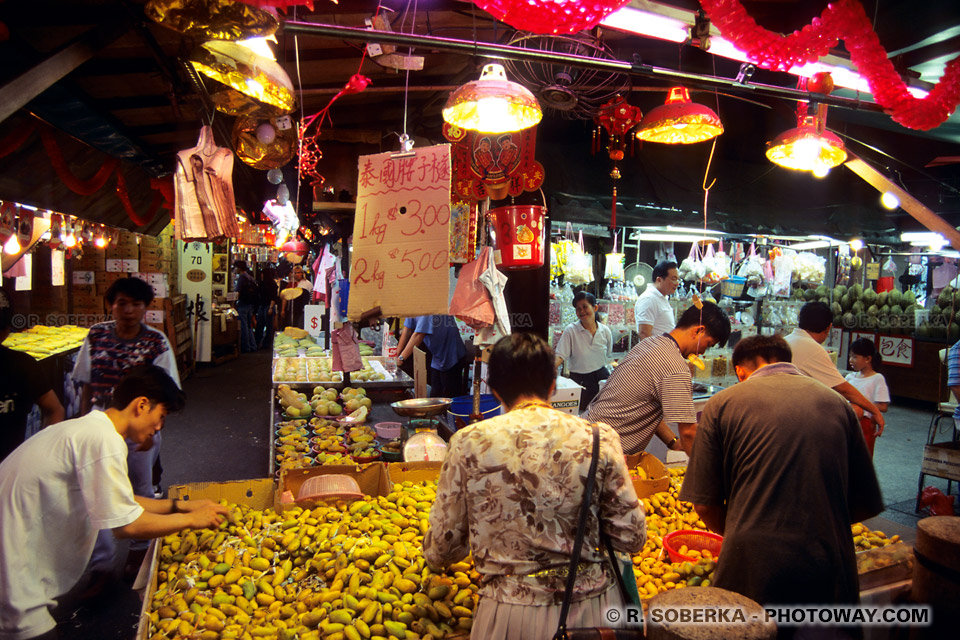 image et Photos de marchés photo du marché de nuit à Singapour