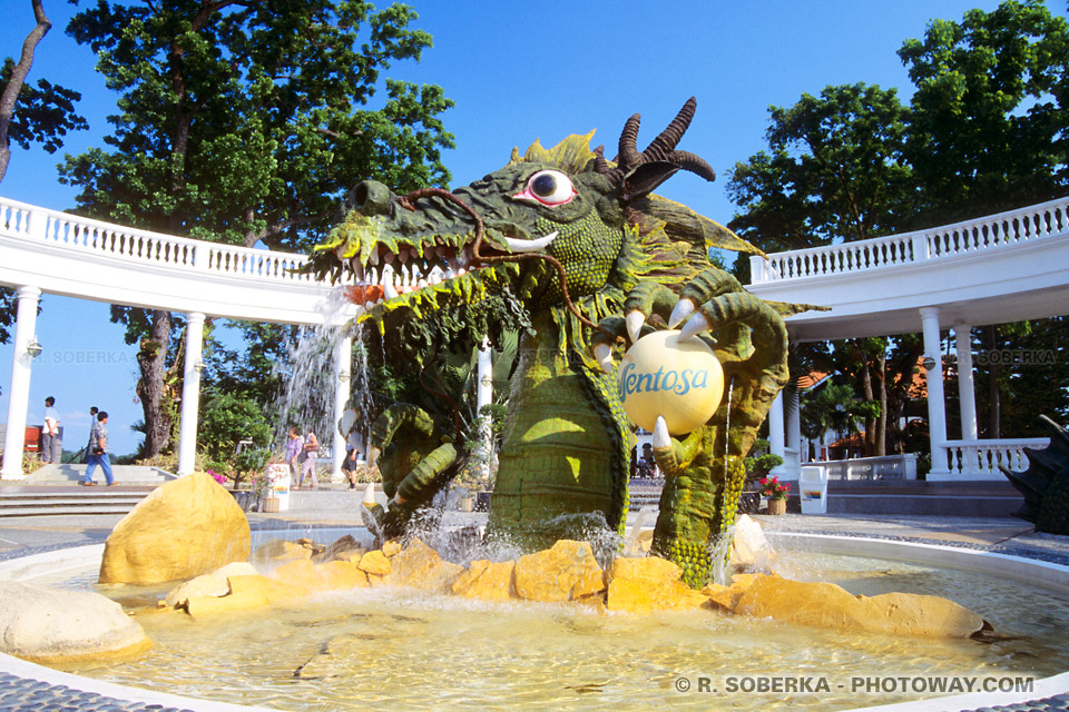 Photos de dragons, photo du dragon de Sentosa