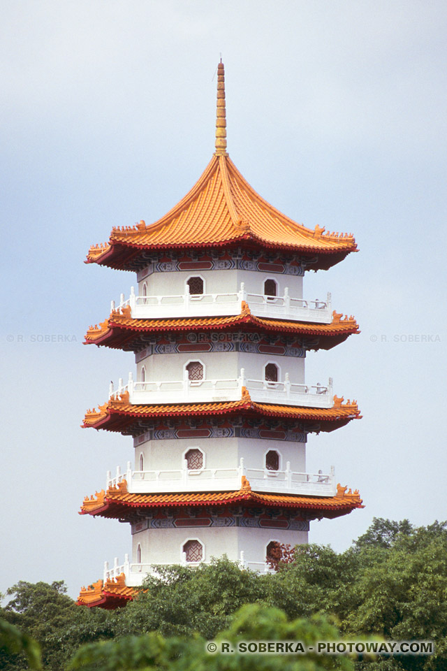 Photos tours chinoises photo d'une tour chinoise à Singapour