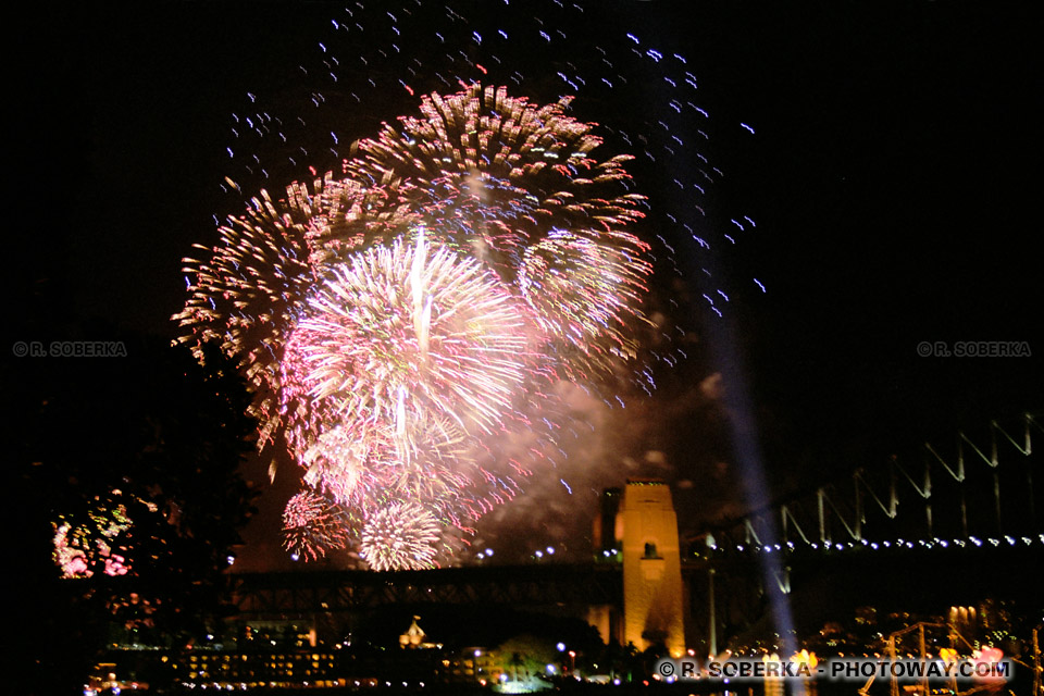 image Photos de feux d'artifices photo de feux d'artifices Australie