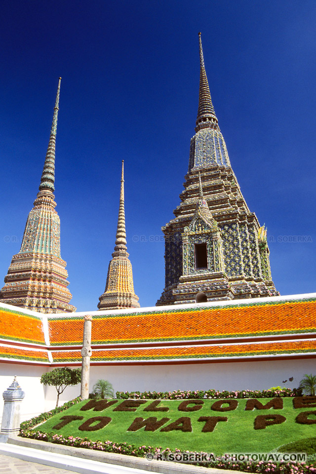 image Photos de Wat Po photo des temples visite de temple à Bangkok