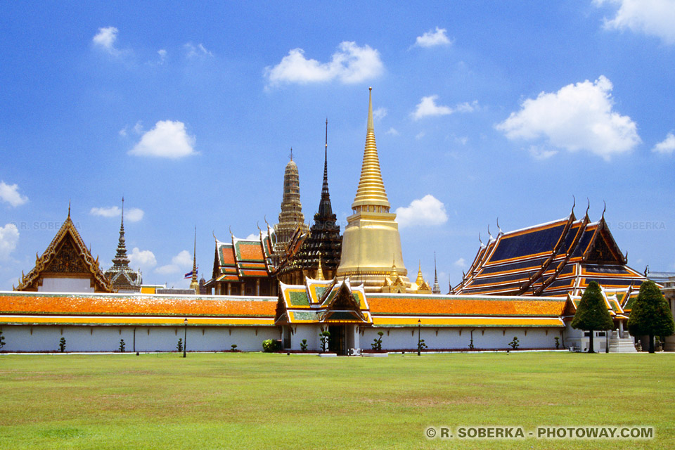 image Photos du Grand Palais de Bangkok photo du Wat Phra Kaeo Thaïlande