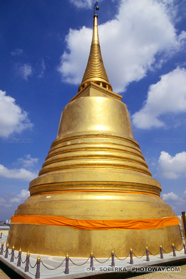 Photos Wat Sakhet photo du temple Wat Sakhet à Bangkok en Thailande