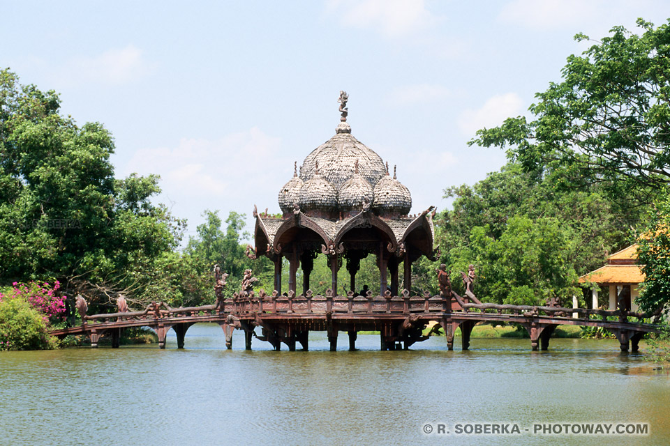 Photos d'un lac artificiel photos en Thaïlande