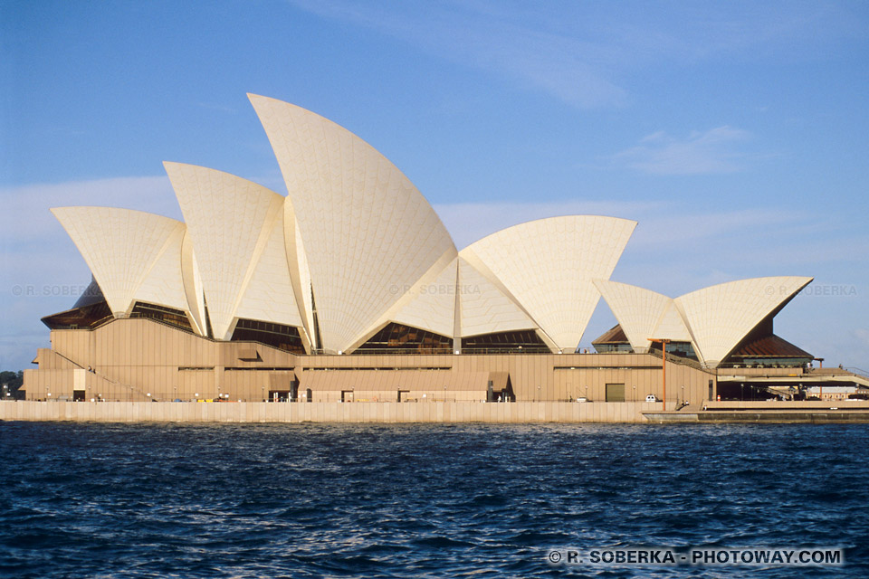 image de l'Opéra de Sydney photo de L'opéra de Sydney en Australie