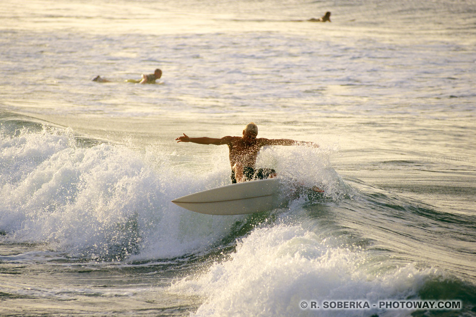 Photos d'un surfer venu de Surferparadise en Australie