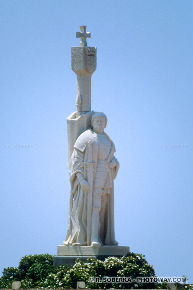 Photo de Juan Rodriguez Cabrillo découvreur de la Californie à San Diego