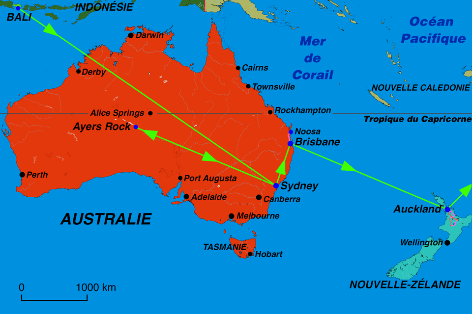 EN ROUTE POUR L'OCEANIE:3ème ESCALE DU TOUR DU MONDE - La ...