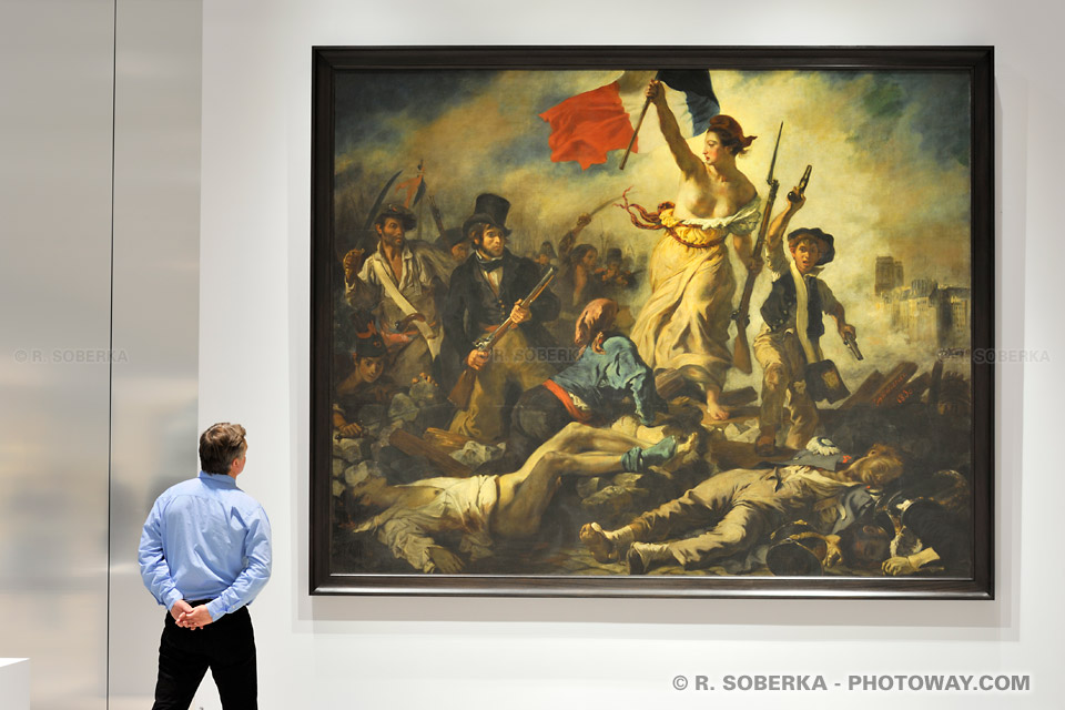 Tableau La Liberté d'Eugène Delacroix